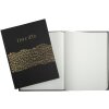 Libro degli ospiti Exacompta ARAMY 27x22 cm 100 pagine bordo oro nero
