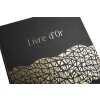 Libro degli ospiti Exacompta ARAMY 27x22 cm 100 pagine bordo oro nero