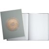 Exacompta 47982E Libro degli ospiti 100 pagine Oro Ellisse Verde 27x22cm