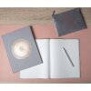 Exacompta 47984E Libro degli ospiti 100 pagine Oro Ellisse Grigio 27x22 cm