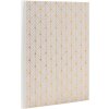 Exacompta 47987E Libro degli ospiti 100 pagine bordo oro Néo Déco Bianco