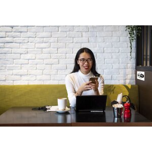 Cartello Exacompta Wifi PVC 10x10cm