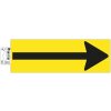 Exacompta 67115E Segnapasso antiscivolo in PVC freccia giallo-nero 30x10 cm
