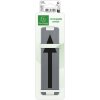 Cartello informativo Exacompta freccia autoadesiva 16,5x4,4 cm alluminio look grigio