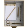 Exacompta 79602E Set di 3 scatole portaoggetti Office by me Beige