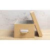 Exacompta 79602E Set di 3 scatole portaoggetti Office by me Beige