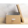 Exacompta 79602E Set di 3 scatole portaoggetti Office by me Beige