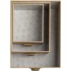 Exacompta 79602E Set di 3 scatole portaoggetti Office by me Beige