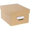 Exacompta 79602E Set di 3 scatole portaoggetti Office by me Beige