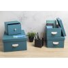 Exacompta 79603E Set di 3 scatole Office by Me blu-verde