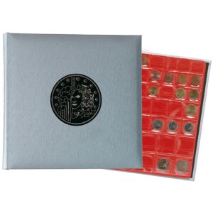 Exacompta 96000E Album per monete argento-metallizzato...