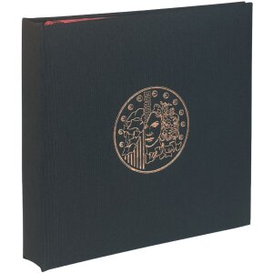Exacompta 96101E Album per monete 24,5x25 cm nero