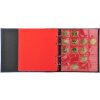 Exacompta 96114E Raccoglitore ad anelli per 100 medaglie ricordo blu navy 24,5x25 cm