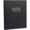 Exacompta 17601E Album fotografico ad anelli 60 pagine nere