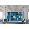 Cassettiera Exacompta Big Box Plus 4 cassetti aperti Bee Blue assortiti