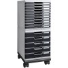 Exacompta 326714D Ruote per cassettiere Modulo Nero Ufficio