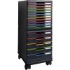 Exacompta 326714D Ruote per cassettiere Modulo Nero Ufficio