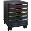 Exacompta 326714D Ruote per cassettiere Modulo Nero Ufficio
