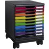 Exacompta 326714D Ruote per cassettiere Modulo Nero Ufficio