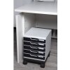 Exacompta 326714D Ruote per cassettiere Modulo Nero Ufficio