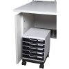 Exacompta 326714D Ruote per cassettiere Modulo Nero Ufficio