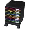 Exacompta 326714D Ruote per cassettiere Modulo Nero Ufficio