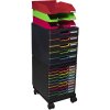 Exacompta 326714D Ruote per cassettiere Modulo Nero Ufficio