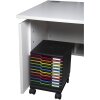 Exacompta 326714D Ruote per cassettiere Modulo Nero Ufficio