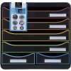 Cassettiera Exacompta BIG BOX MAXI 6 cassetti aperti Nero Ufficio Nero