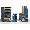 Cassettiera Exacompta Big Box a 5 cassetti Neo Deco colori assortiti