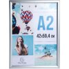Exacompta 8294358D Cornice per poster da parete in alluminio A2 Exacryl argento