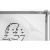 Exacompta 8294358D Cornice per poster da parete in alluminio A2 Exacryl argento