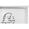 Exacompta 8294358D Cornice per poster da parete in alluminio A2 Exacryl argento