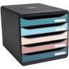 Exacompta 309606D Cassettiera Big Box 5 cassetti colori Scandi assortiti