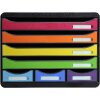 Cassettiera Exacompta STOREBOX 7 cassetti aperti Iderama arcobaleno