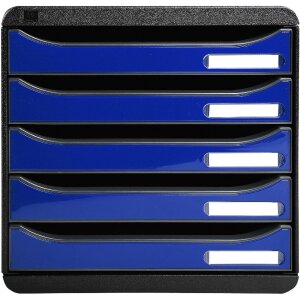 Iderama 3097203D Cassettiera Big Box Plus 5 cassetti...