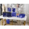 Iderama 3097203D Cassettiera Big Box Plus 5 cassetti aperti blu royal