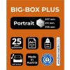 Iderama 3097203D Cassettiera Big Box Plus 5 cassetti aperti blu royal