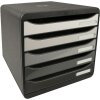 Shades of Grey 3097294D Cassettiera Big Box Plus 5 cassetti aperti