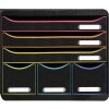 Exacompta 306914D Cassettiera STOREBOX 6 cassetti aperti Nero Arlecchino