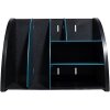 Exacompta 394505D Organizzatore da tavolo Neo Deco nero blu verde
