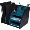 Exacompta 394505D Organizzatore da tavolo Neo Deco nero blu verde