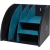 Exacompta 394505D Organizzatore da tavolo Neo Deco nero blu verde