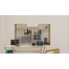 Exacompta 394505D Organizzatore da tavolo Neo Deco nero blu verde