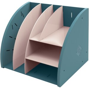 Exacompta 394606D Organizzatore da tavolo Skandi Blu...