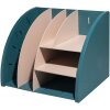 Exacompta 394606D Organizzatore da tavolo Skandi Blu Pacifico Nudo