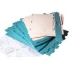 Exacompta 394606D Organizzatore da tavolo Skandi Blu Pacifico Nudo