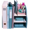 Exacompta 394606D Organizzatore da tavolo Skandi Blu Pacifico Nudo