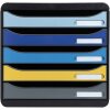 Exacompta 3094202D Cassettiera Big Box Plus 5 cassetti Bee Blue