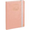 Quo Vadis Life Journal Diario a puntini Rosa chiaro 15x21 cm